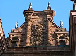 Detail westfaçade