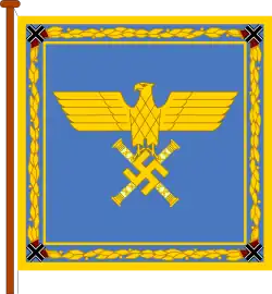 Standaard van de Reichsmarschall van 1940 tot 1941 (linkerkant)