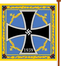 Standaard van de Reichsmarschall van 1940 tot 1941 (rechterkant)