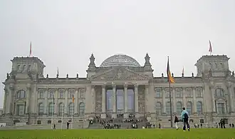Reconstructie van de Reichstag