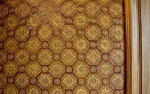 Goudleerbehang in het salon van Córdoba