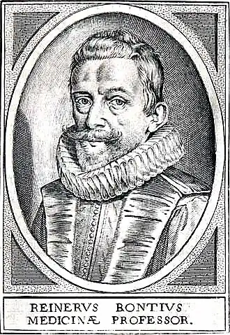 Portret van Reinier Bontius