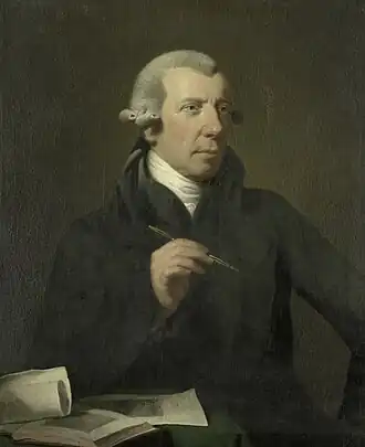 Reinier Vinkeles. Schilderij van Charles Howard Hodges