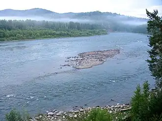 Bieja aan de bovenloop