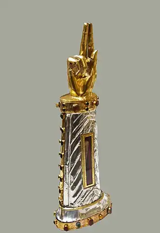 Reliekschrijn van de heilige Apollinaris (13e eeuw - abdij van Floreffe)