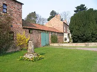 Restanten van het kruis