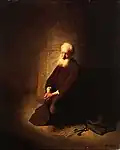 "Petrus in de gevangenis" (Rembrandt van Rijn)