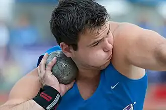 Tijdens de Gouden Spike in Leiden, 2011