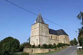 De kerk van Remilly-les-Pothées