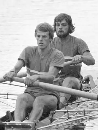 René Kieft en Bernard Luttikhuizen in 1972