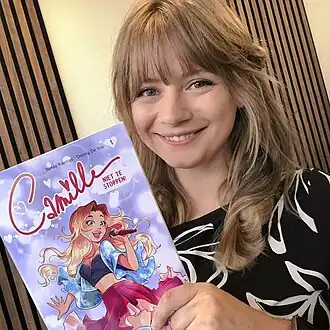 Met haar stripreeks "Camille" in 2023