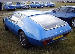 A310 met een schuine achterruit