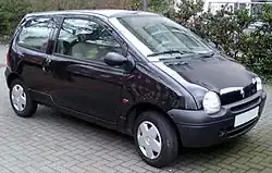 1998–2000 Twingo, voorzijde