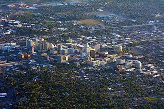 Reno van boven gezien