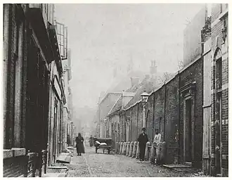 De Zuiderstraat anno 1890