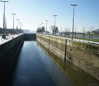 De sluis van Monsin