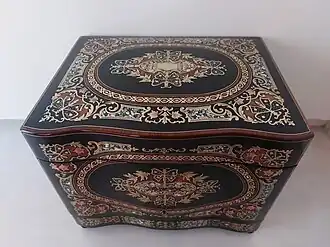 Restauratie marqueterie inlegwerk