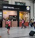 Croq'Michel in het Gare de Lyon (Parijs)
