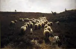 Terugkeer van de kudde, 1886/1887, Philadelphia Museum of Art