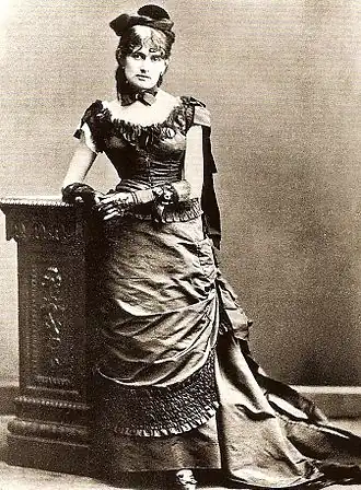 Portret van Berthe Morisot, 1875, door Charles Reutlinger