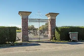 Toegang tot de begraafplaats