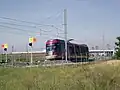 Tram in een 70 km/h-zone