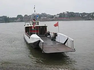 Fietspont tussen Reeser Schanz en Rees