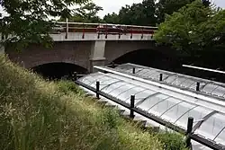 Voormalige spoortunnel voor de sporen richting Kesteren.