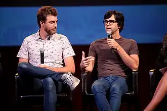 Rhett and Link tijdens VidCon 2014