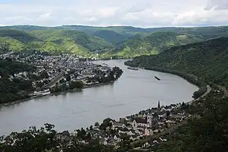 Bij Boppard en Kamp-Bornhofen
