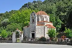 Het kloosterkerkje van Agios Nikolaos Foundoukli