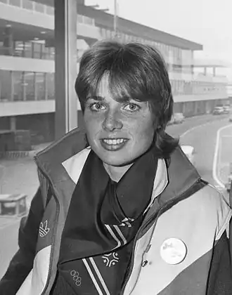 Ria Visser in 1984