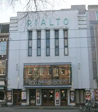 Filmtheather Rialto, de locatie van het eerste CinemAsia
