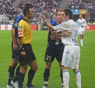 Piccirillo in discussie met Franck Ribéry