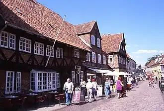 Vakwerkhuizen in Ribe