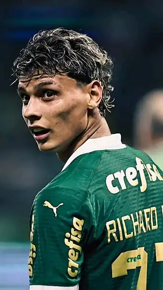 Ríos in 2024 als speler van Palmeiras