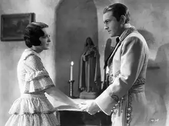Richard Barthelmess en Marian Nixon in The Lash