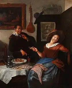 Het hof maken, (Franse collectie)