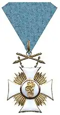 Ridderkruis der Ie Klasse met de Zwaarden
