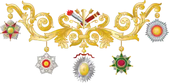 Detail van het wapen