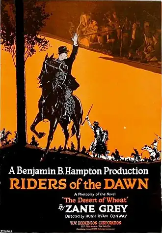 Aanplakbiljet voor Riders of the Dawn