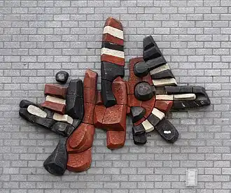 Wandsculptuur Acacialaan, Groningen (1973)