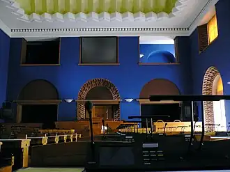 De vergaderzaal van het parlement