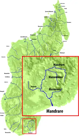 Rivier in Madagaskar