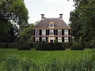 Hoofdgebouw van Gansenhoef