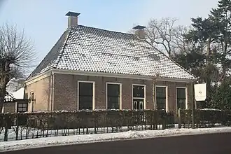 De hallenhuisboerderij in Ten Arlo anno 2010
