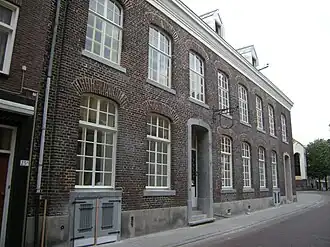 De voormalige drukkerij in de Grote Kerkstraat