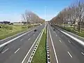de A20 ter hoogte van Rotterdam-Nesselande.