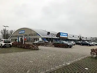 Vooraanzicht Rijnhal (2017)