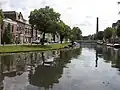 Rijnsburgersingel richting het oosten